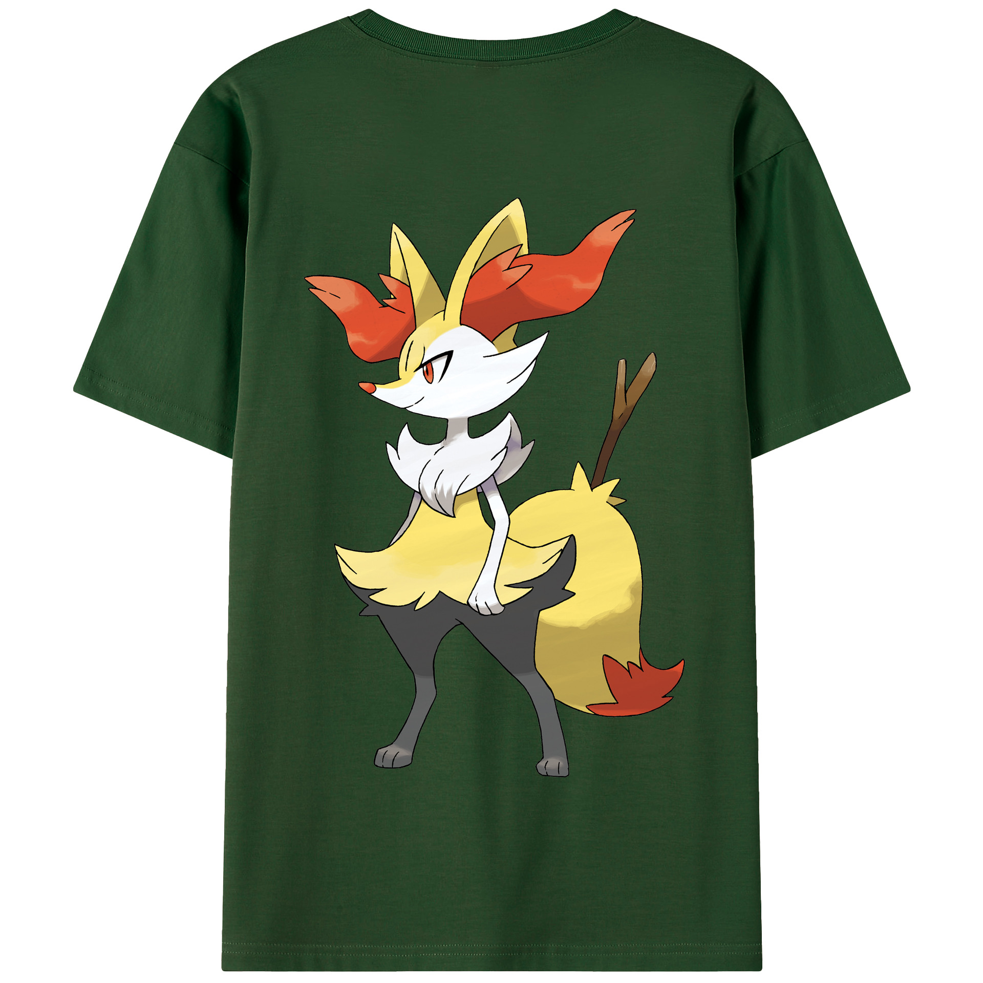 （画像用） ポケットモンスター Pokémon 綿100％半袖Tシャツ（背面プリント）